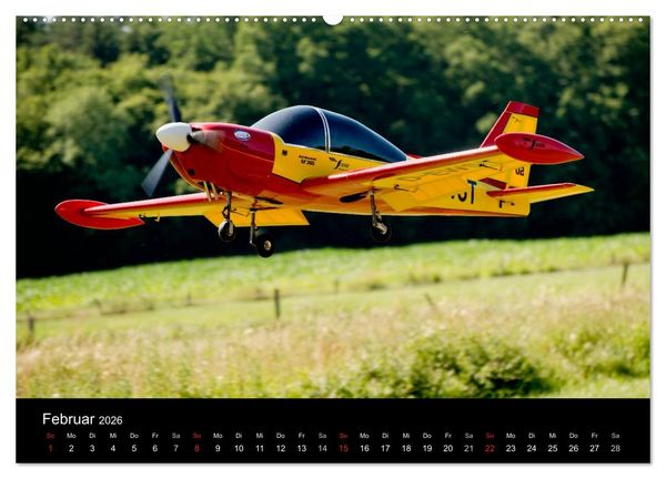 Produktbild: Modellflieger (hochwertiger Premium Wandkalender 2026 DIN A2 quer), Kunstdruck in Hochglanz