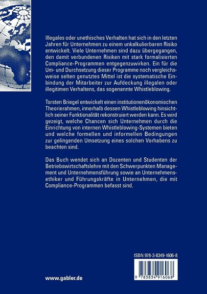 Produktbild: Einrichtung und Ausgestaltung unternehmensinterner Whistleblowing-Systeme