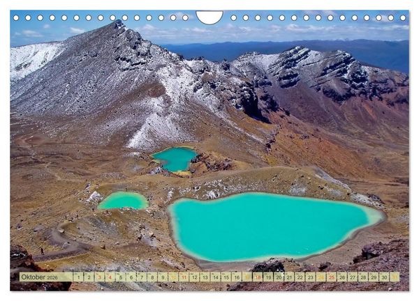 Produktbild: Neuseeland - atemberaubend sch&ouml;n (Wandkalender 2026 DIN A4 quer), CALVENDO Monatskalender