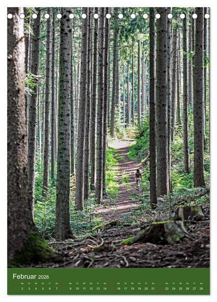 Produktbild: Schwarzwald Nord (Tischkalender 2026 DIN A5 hoch), CALVENDO Monatskalender