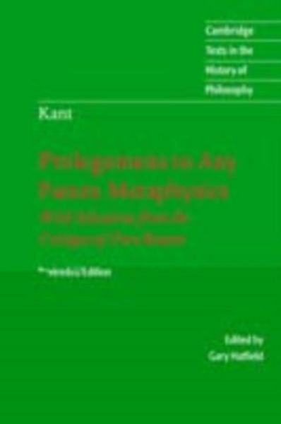 Produktbild: Immanuel Kant: Prolegomena to Any Future Metaphysics