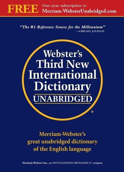 Produktbild: Webster's Third New International Dictionary, Unabridged