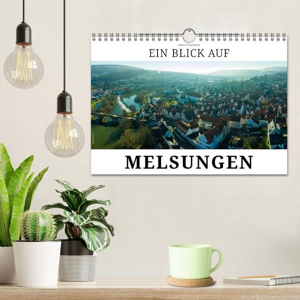 Produktbild: Ein Blick auf Melsungen (Wandkalender 2026 DIN A4 quer), CALVENDO Monatskalender