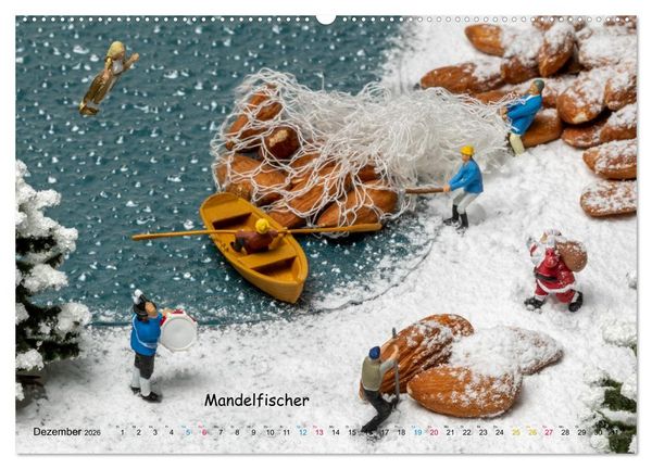 Produktbild: Fahrgaststreik! ... und andere Mini-Welten (hochwertiger Premium Wandkalender 2026 DIN A2 quer), Kunstdruck in Hochglanz