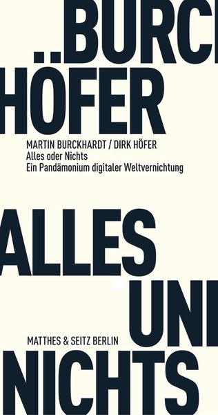 Produktbild: Alles und Nichts