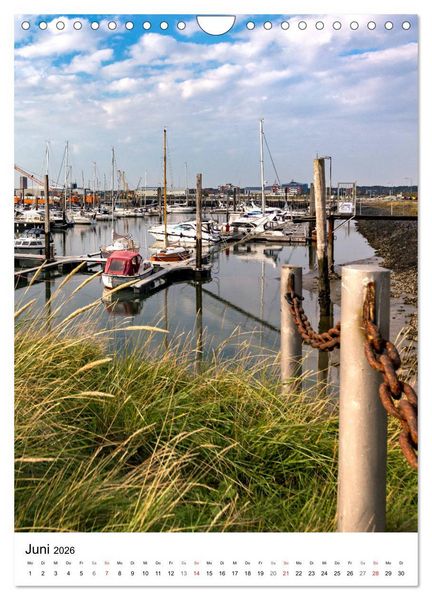 Produktbild: Norderney Inselportrait (Wandkalender 2026 DIN A4 hoch), CALVENDO Monatskalender