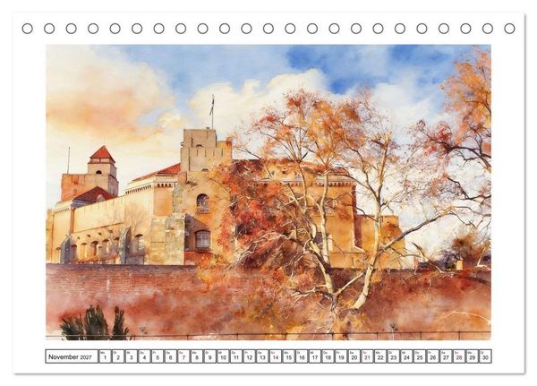 Produktbild: Abwechslungsreiches Serbien (Tischkalender 2027 DIN A5 quer), CALVENDO Monatskalender