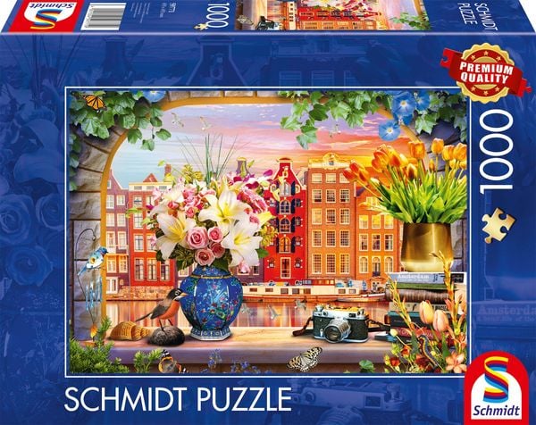 Schmidt Spiele - Besuch in Amsterdam, 1.000 Teile