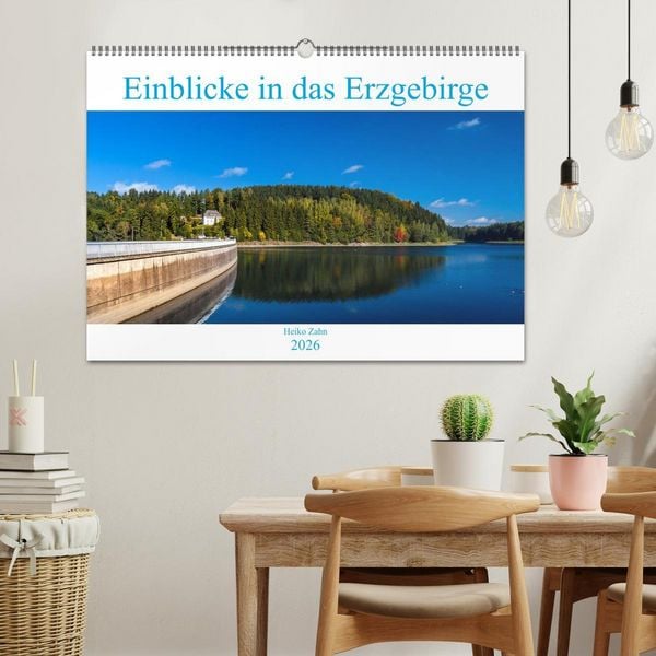 Produktbild: Einblicke in das Erzgebirge (Wandkalender 2026 DIN A2 quer), CALVENDO Monatskalender