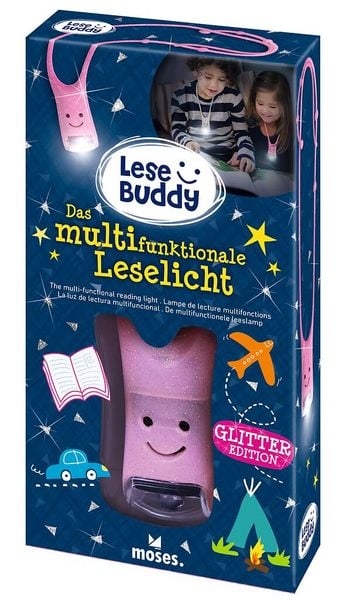 Produktbild: Lese Buddy - Das multifunktionale Leselicht Glitzer