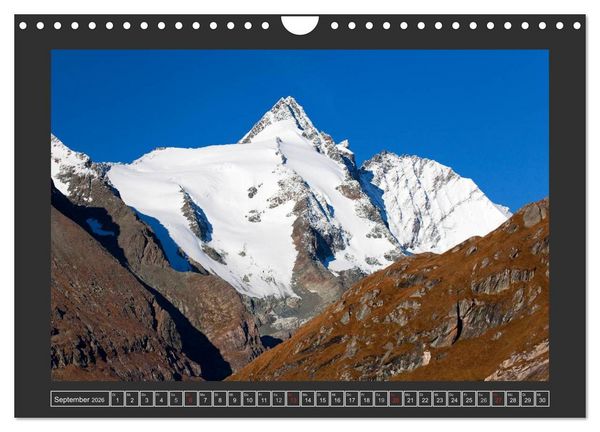 Produktbild: Der Gro&szlig;glockner 3798m (Wandkalender 2026 DIN A4 quer), CALVENDO Monatskalender