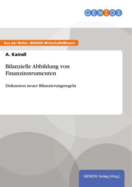 Produktbild: Bilanzielle Abbildung von Finanzinstrumenten