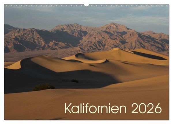 Kalifornien 2026 (Wandkalender 2026 DIN A2 quer), CALVENDO Monatskalender
