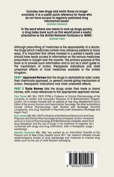 Produktbild: Drugs Handbook 1991-92