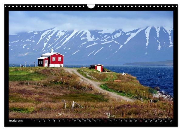 Produktbild: Balade en Islande (Calendrier mural 2026 DIN A3 vertical), CALVENDO calendrier mensuel