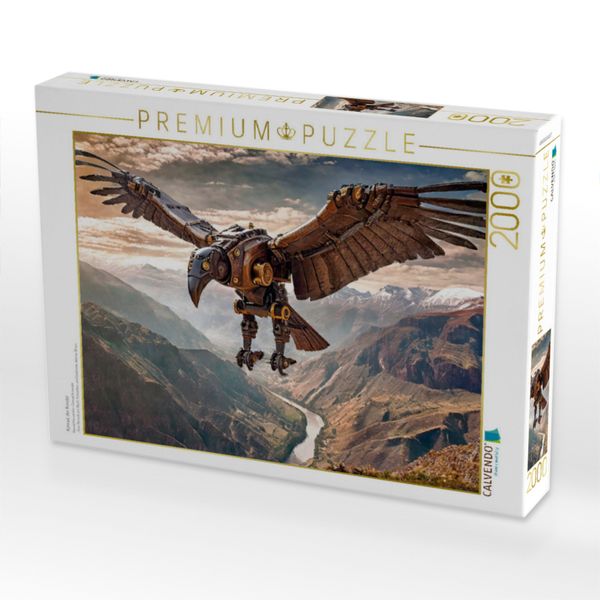 Produktbild: CALVENDO Puzzle Konrad, der Kondor | 2000 Teile Lege-Gr&ouml;&szlig;e 90x67cm Foto-Puzzle f&uuml;r gl&uuml;ckliche Stunden