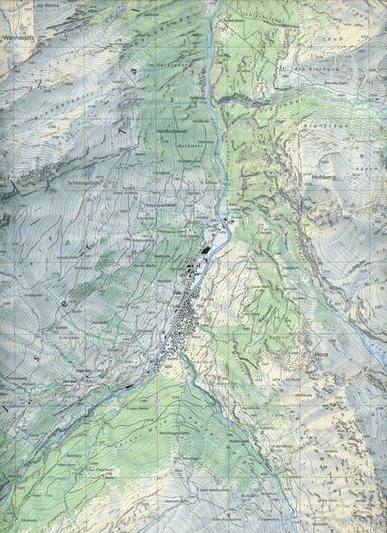 Produktbild: Swisstopo 1 : 25 000 Vals