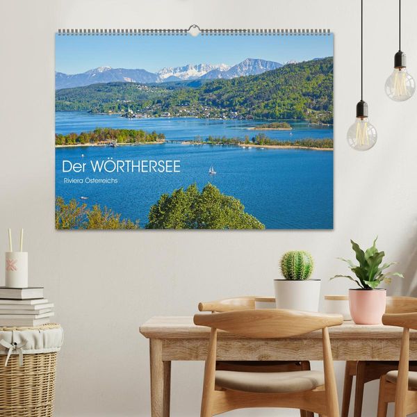 Produktbild: Der W&ouml;rthersee - &Ouml;sterreichs Riviera (Wandkalender 2026 DIN A2 quer), CALVENDO Monatskalender