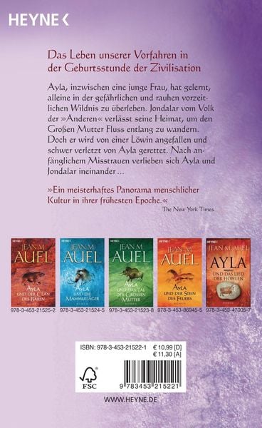 Produktbild: Ayla und das Tal der Pferde / Die Kinder der Erde Band 2