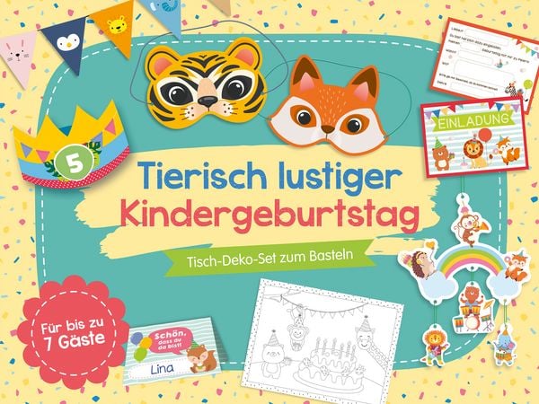 Produktbild: Tierisch lustiger Kindergeburtstag