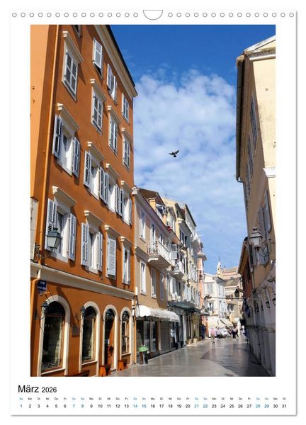 Produktbild: Korfu - Paradiesische Insel in der Adria (Wandkalender 2026 DIN A3 hoch), CALVENDO Monatskalender