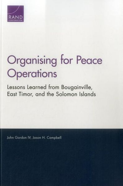Produktbild: Organising for Peace Operations