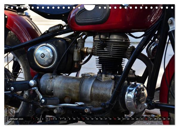 Produktbild: BMW R26 (Wandkalender 2025 DIN A4 quer), CALVENDO Monatskalender