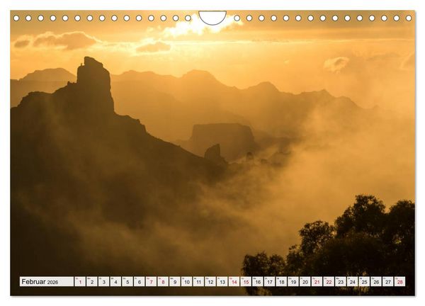Produktbild: Landschaften der Kanarischen Inseln. (Wandkalender 2026 DIN A4 quer), CALVENDO Monatskalender