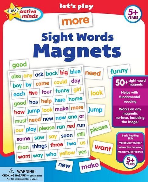 Produktbild: Active Minds More Sight Words Magnets
