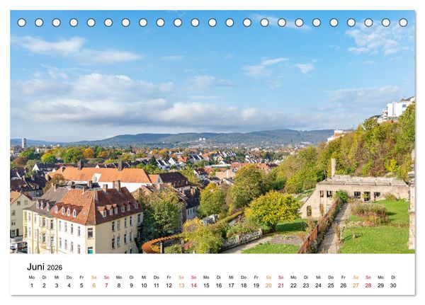 Produktbild: Kassel - wundersch&ouml;ne Stadt in Nordhessen (Tischkalender 2026 DIN A5 quer), CALVENDO Monatskalender