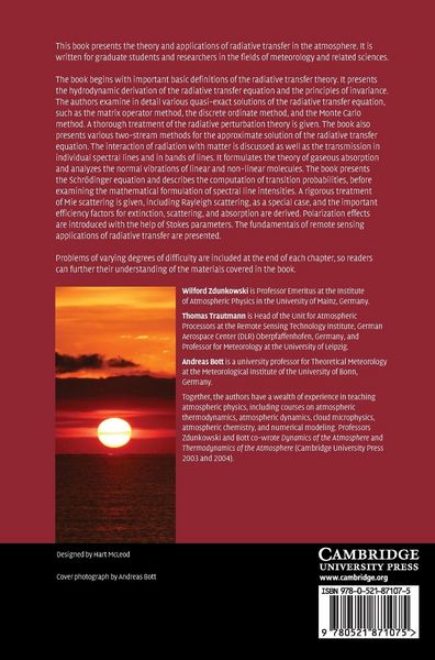 Produktbild: Radiation in the Atmosphere