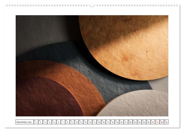 Produktbild: Zeitlose Formen (hochwertiger Premium Wandkalender 2026 DIN A2 quer), Kunstdruck in Hochglanz