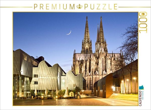Produktbild: CALVENDO Puzzle Der K&ouml;lner Dom | 1000 Teile Lege-Gr&ouml;&szlig;e 64x48cm Foto-Puzzle f&uuml;r gl&uuml;ckliche Stunden