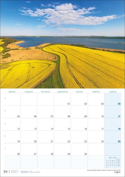 Produktbild: R&uuml;gen &hellip;meine Insel Kalender 2027