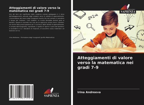Produktbild: Atteggiamenti di valore verso la matematica nei gradi 7-9