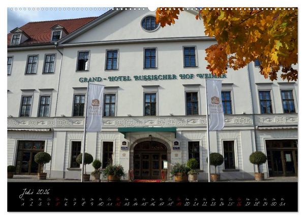 Produktbild: Weimar (Wandkalender 2026 DIN A2 quer), CALVENDO Monatskalender
