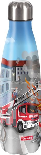 Produktbild: Trinkflasche Edelstahl Fire