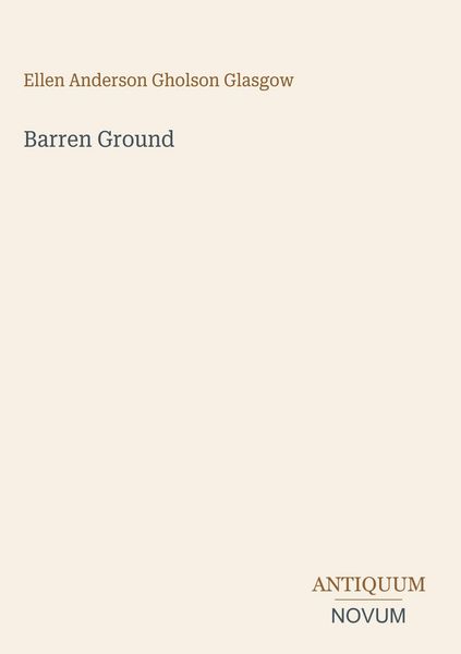 Produktbild: Barren Ground