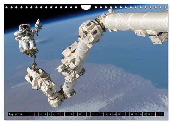 Produktbild: Auftrag im Weltall. Astronauten und Raumfahrt (Wandkalender 2026 DIN A4 quer), CALVENDO Monatskalender