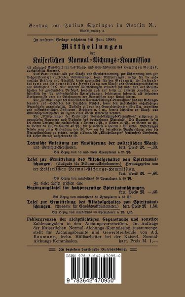 Produktbild: Handbuch des Aichungswesens