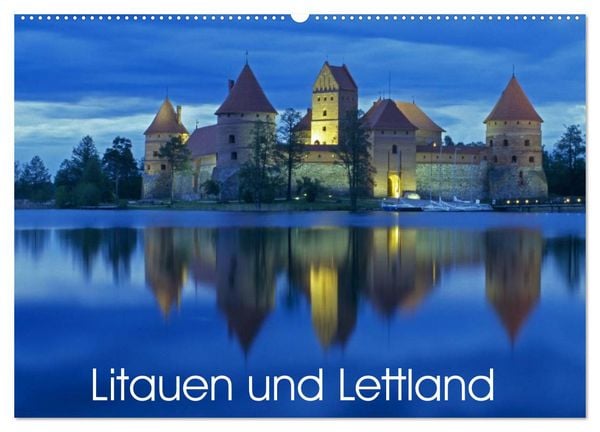 Produktbild: Litauen und Lettland (Wandkalender 2026 DIN A2 quer), CALVENDO Monatskalender