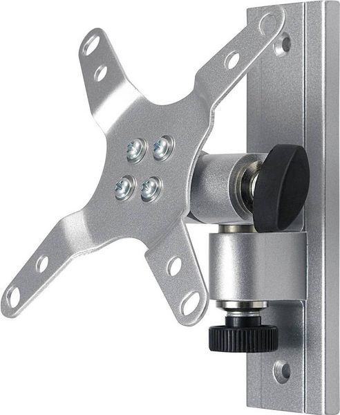 Produktbild: SpeaKa Professional SP-6444404 Monitor-Wandhalterung 1 Display(s) 33,0 cm (13") - 76,2 cm (30") Silber Neigbar, Schwenkbar
