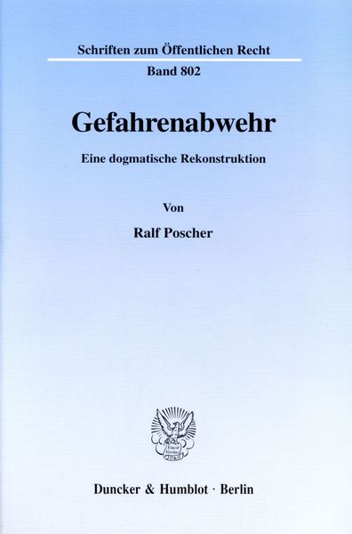 Produktbild: Gefahrenabwehr.