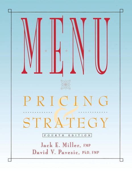 Produktbild: Menu Pricing Strategy 4e