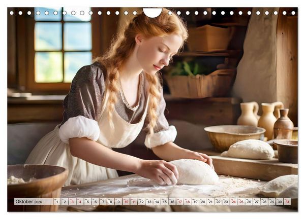 Produktbild: Alm Leben - Meine Liebe zum Bergbauernhof (Wandkalender 2026 DIN A4 quer), CALVENDO Monatskalender