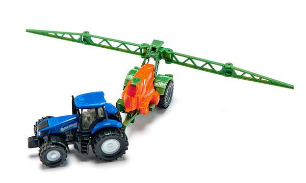 Produktbild: Siku 1668 Traktor mit Feldspritze