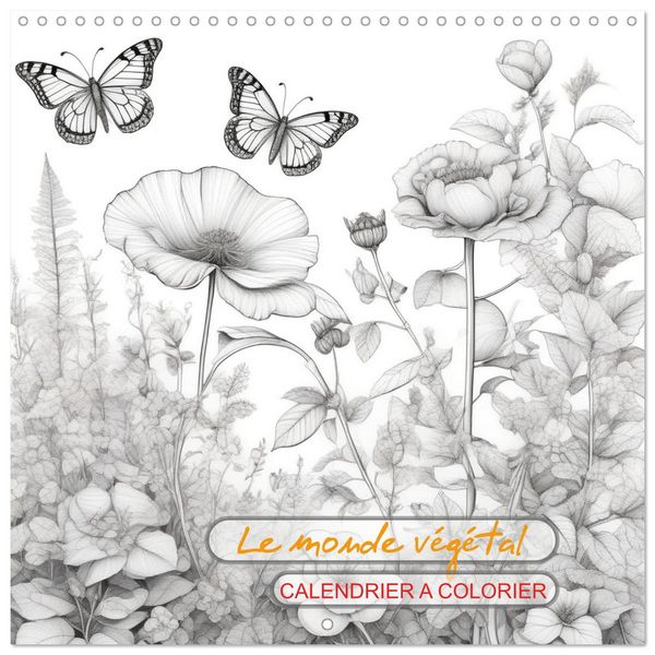 Produktbild: Le monde v&eacute;g&eacute;tal (Calendrier mural carr&eacute; 2026 30x30 cm) Calendrier double avec une page pour vos prises de notes