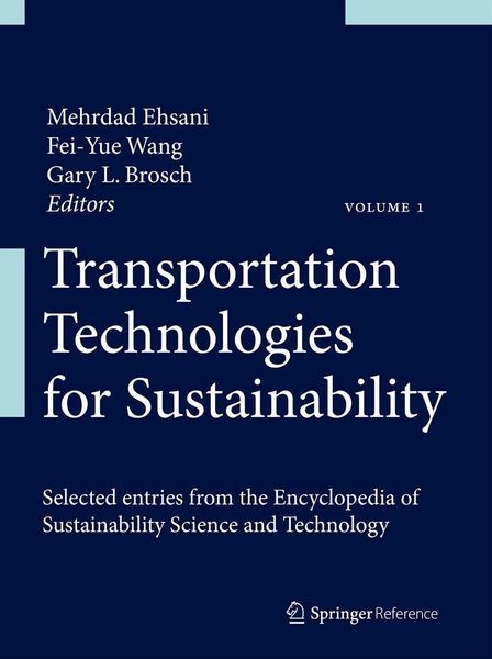 Produktbild: Transportation Technologies for Sustainability