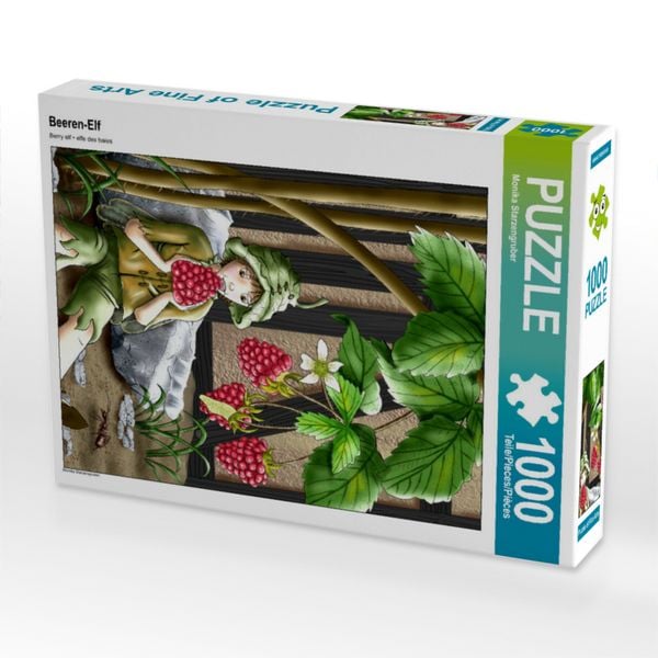 Produktbild: CALVENDO Puzzle Beeren-Elf | 1000 Teile Lege-Gr&ouml;&szlig;e 64x48cm Foto-Puzzle f&uuml;r gl&uuml;ckliche Stunden
