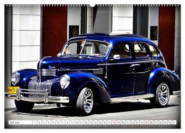 Produktbild: Oldtimer Rarit&auml;ten - Amerkanische Traditionsmarken des 20. Jahrhunderts (hochwertiger Premium Wandkalender 2026 DIN A2 quer), Kunstdruck in Hochglanz